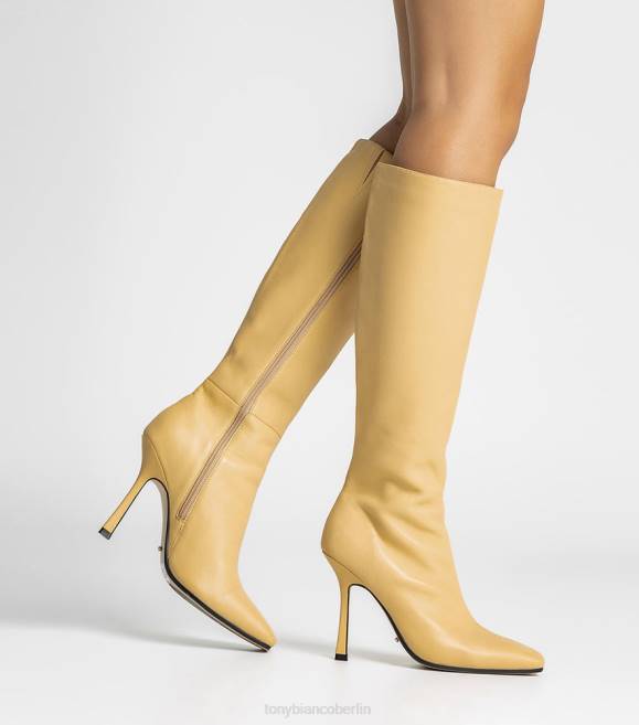 kniehohe Stiefel| de Tony Bianco Frauen Havanna-Kalbsstiefel Butternappa 4624456
